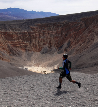 Miguel running